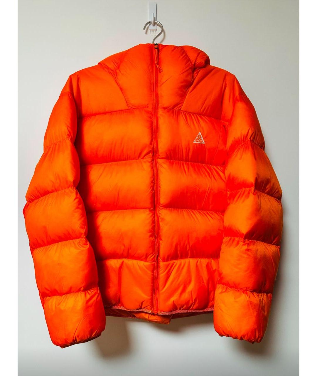 NIKE ACG Оранжевая полиэстеровая куртка, фото 6