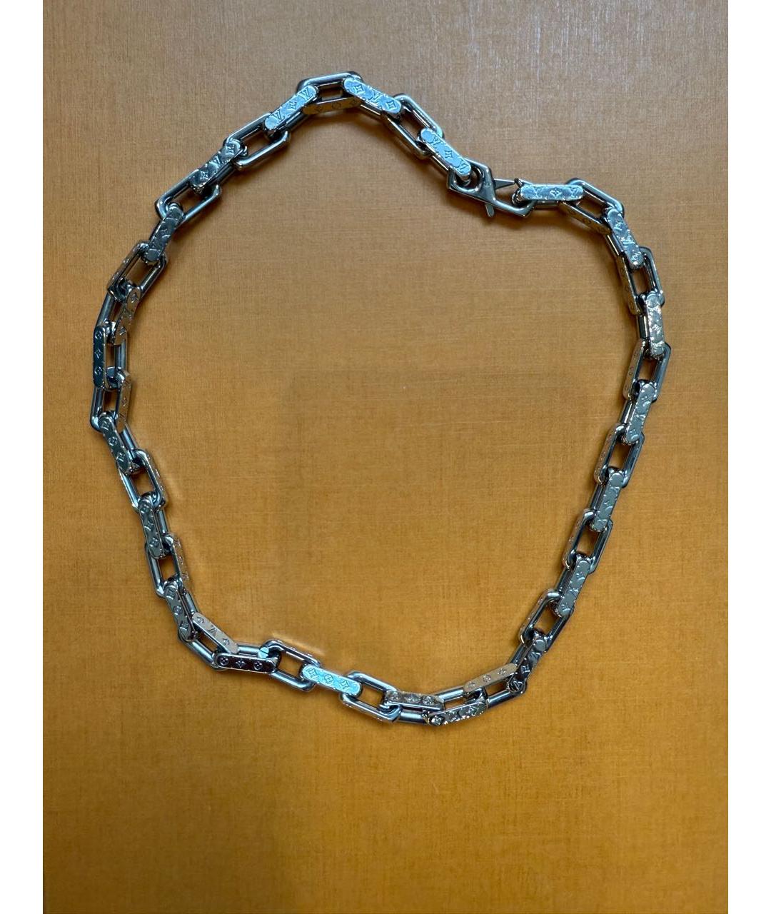 LOUIS VUITTON Серебряная цепочка/подвеска, фото 5