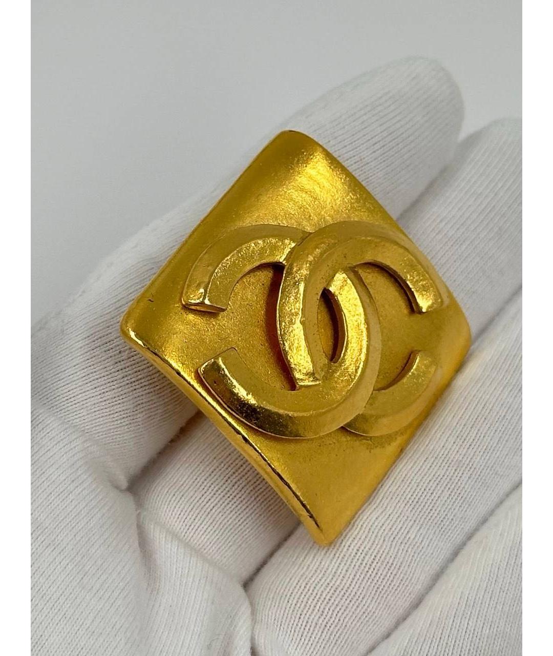 CHANEL Золотая позолоченная булавка / брошь, фото 5