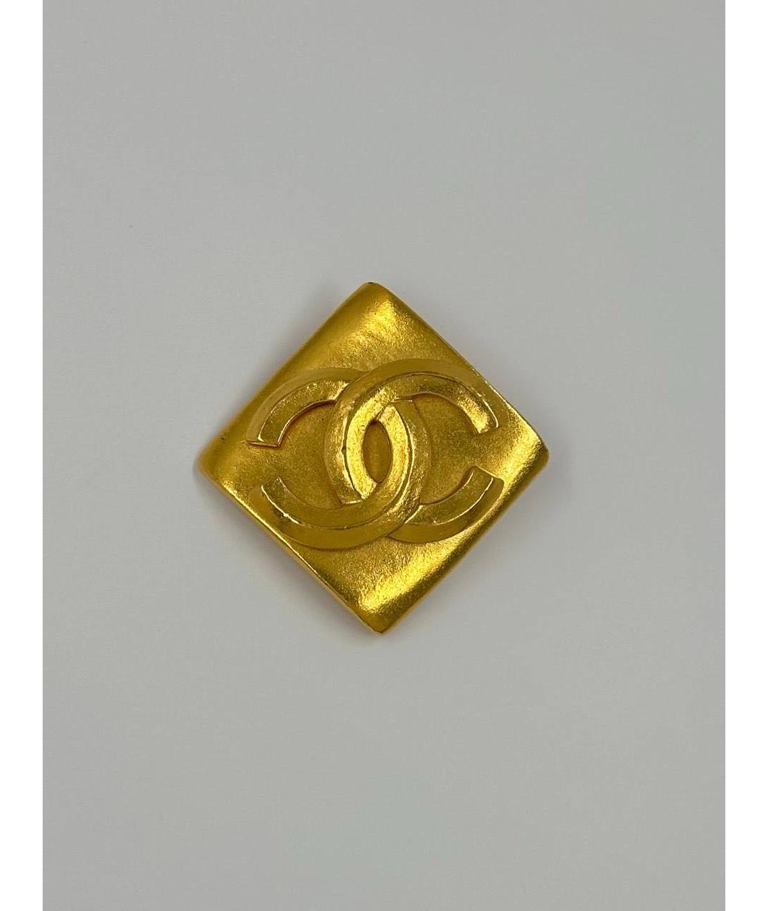 CHANEL Золотая позолоченная булавка / брошь, фото 8