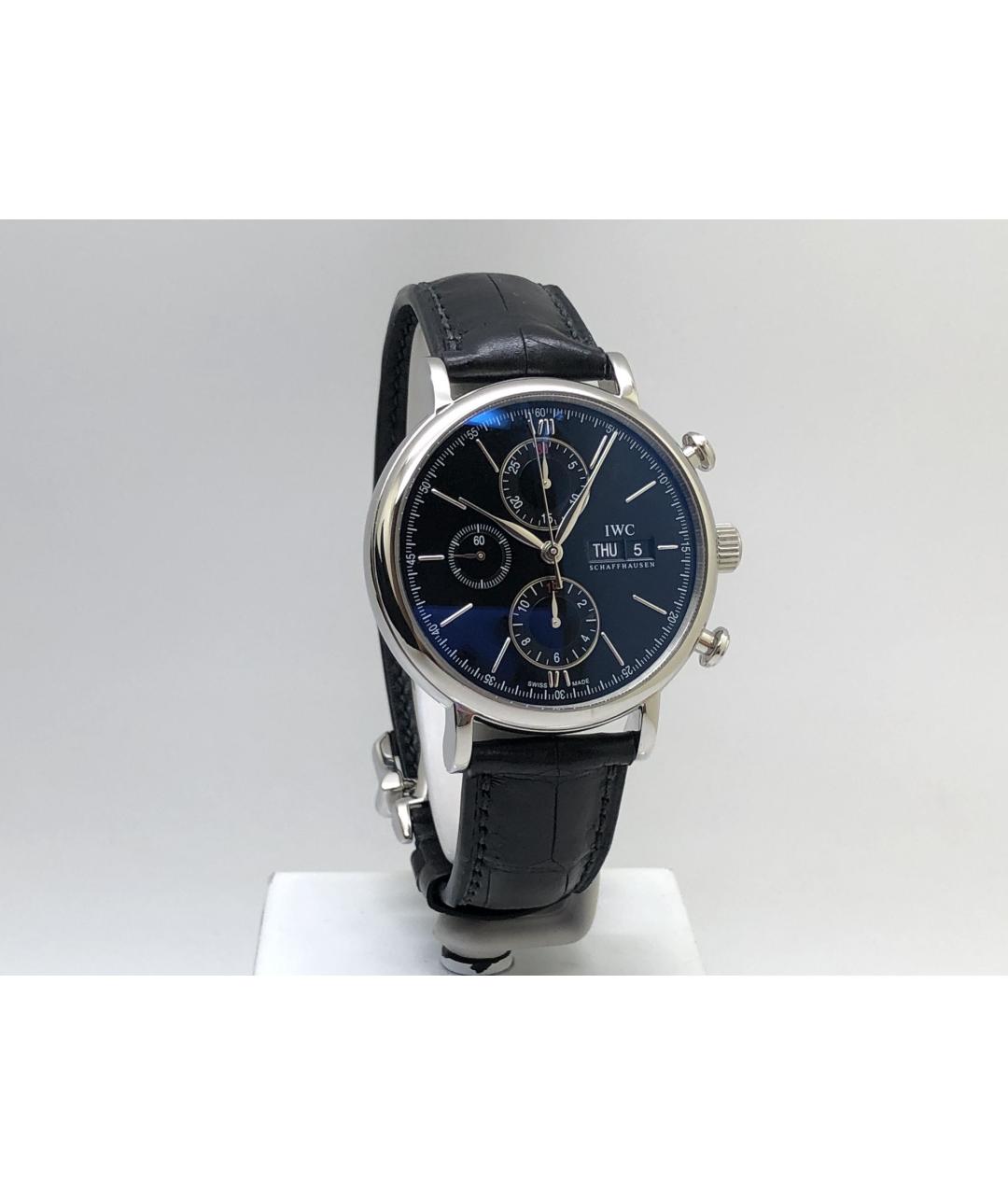 IWC Schaffhausen Серебряные часы, фото 2