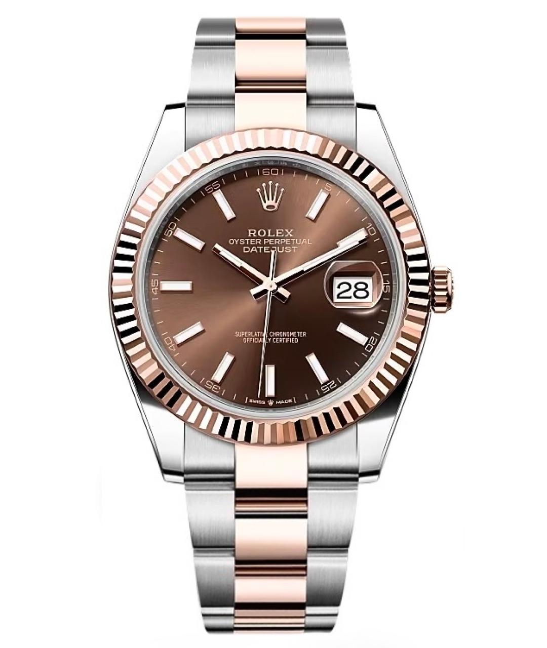 ROLEX Золотые часы из розового золота, фото 2