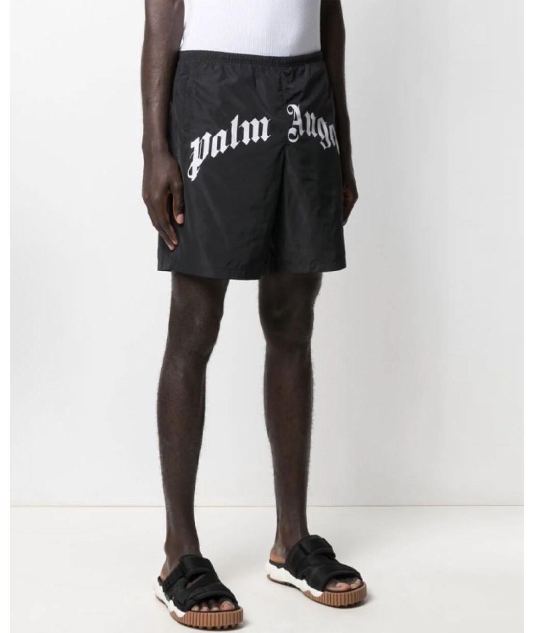 PALM ANGELS Черные шорты, фото 2