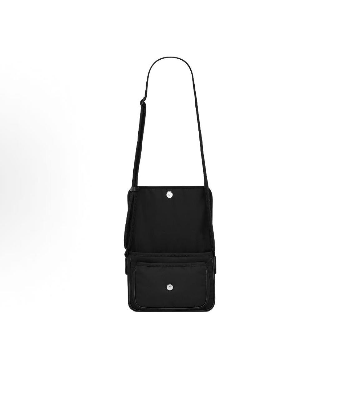 SAINT LAURENT Черная сумка на плечо, фото 5