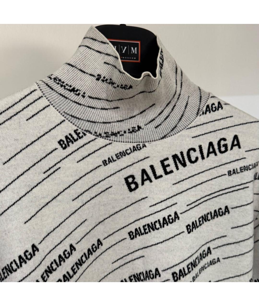 BALENCIAGA Шерстяной джемпер / свитер, фото 4