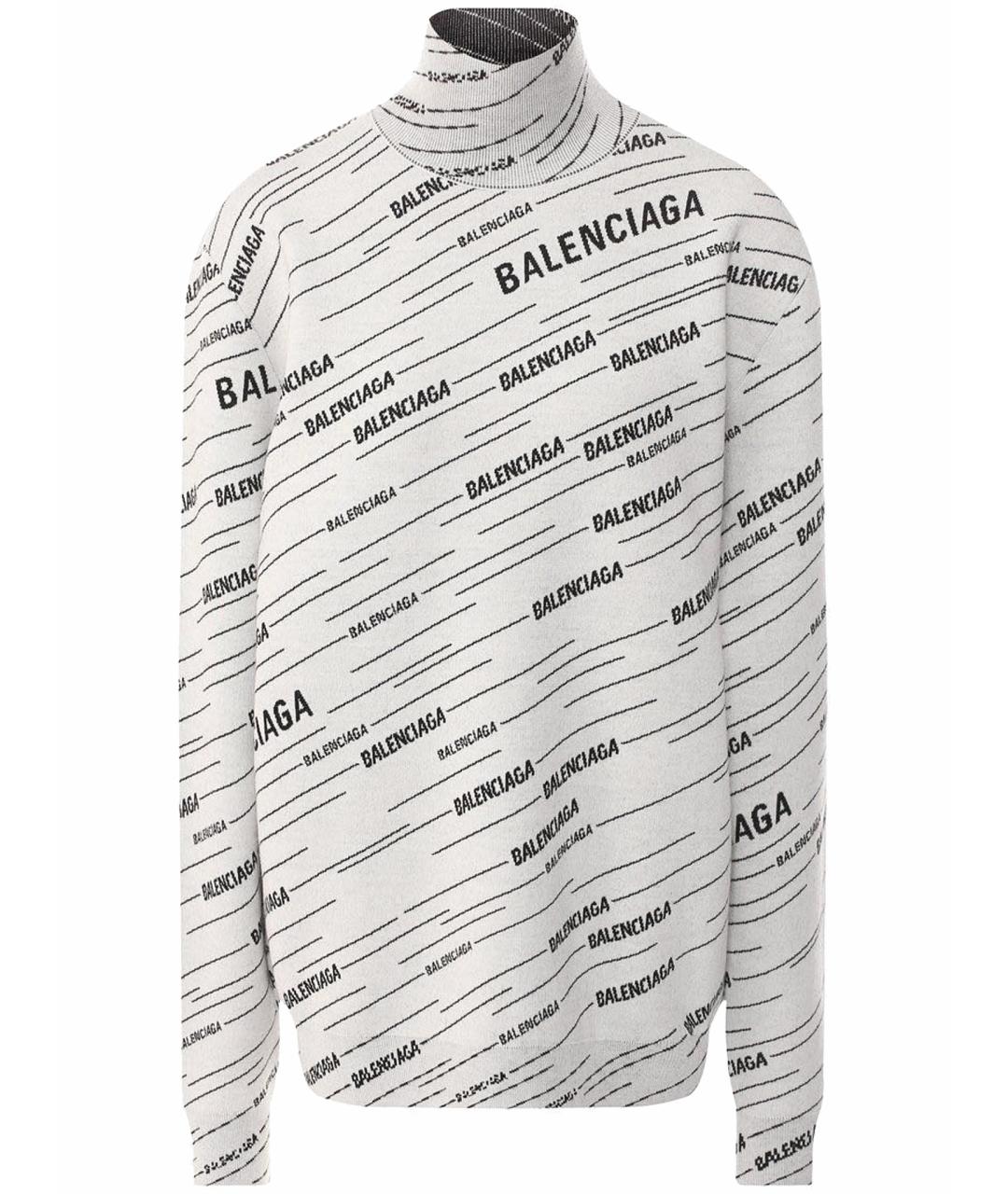 BALENCIAGA Шерстяной джемпер / свитер, фото 1