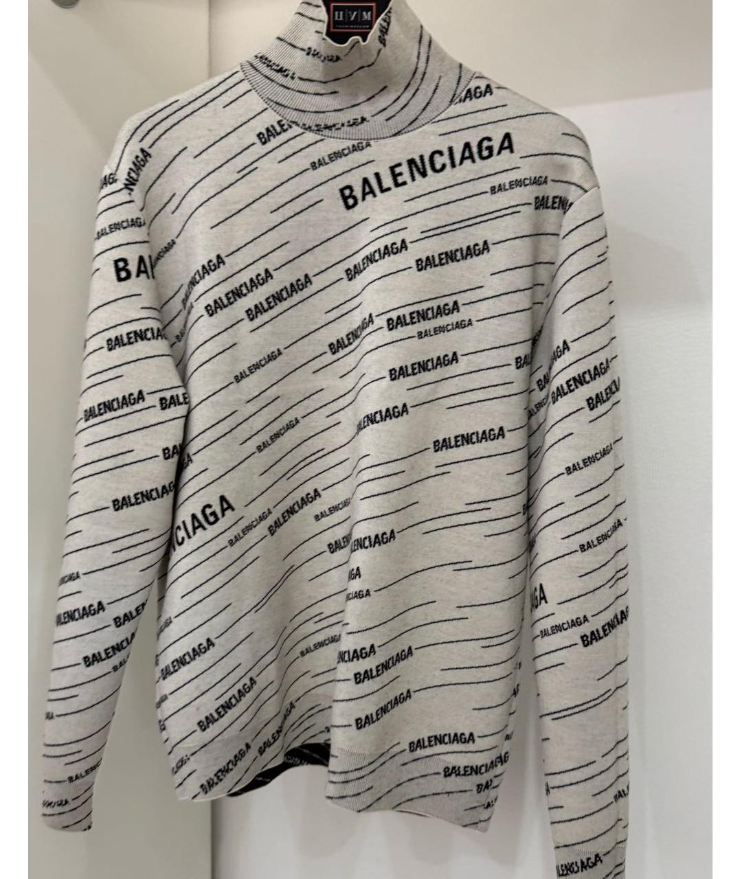 BALENCIAGA Шерстяной джемпер / свитер, фото 3