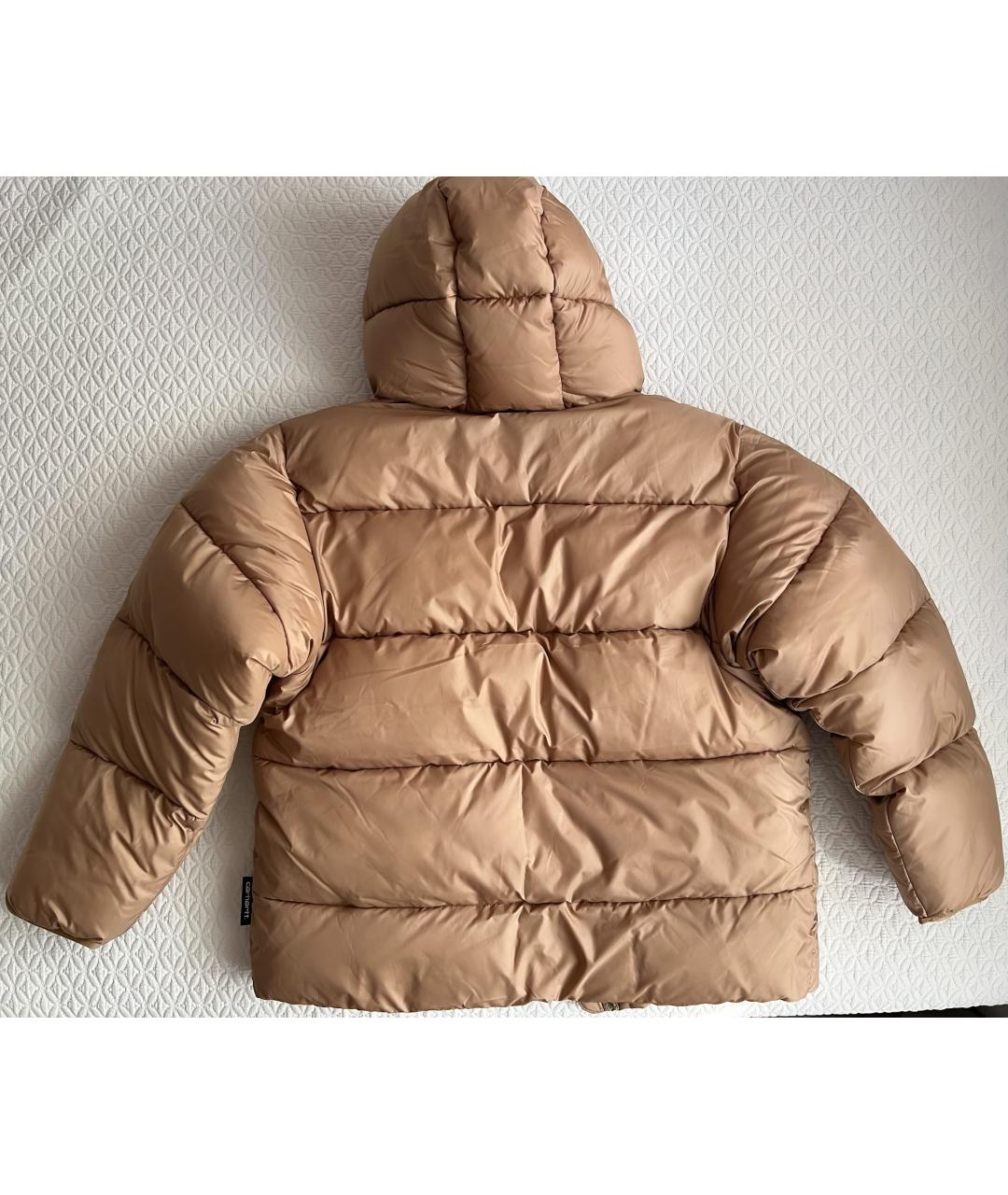 CARHARTT WIP Бежевый полиэстеровый пуховик, фото 7