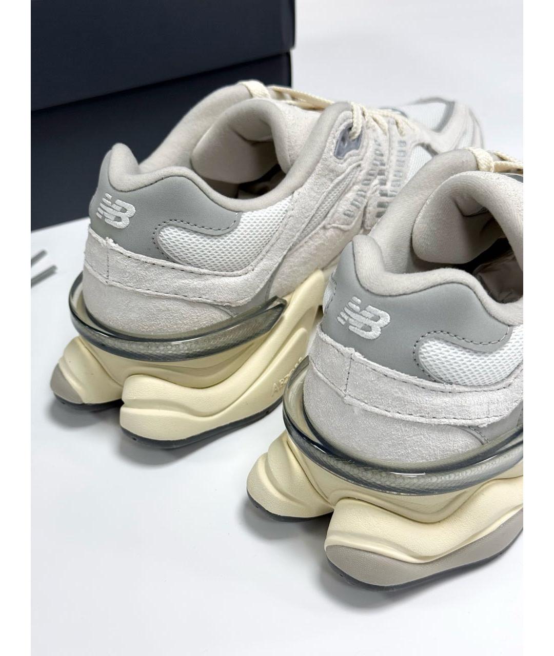 NEW BALANCE Бежевые замшевые кроссовки, фото 5