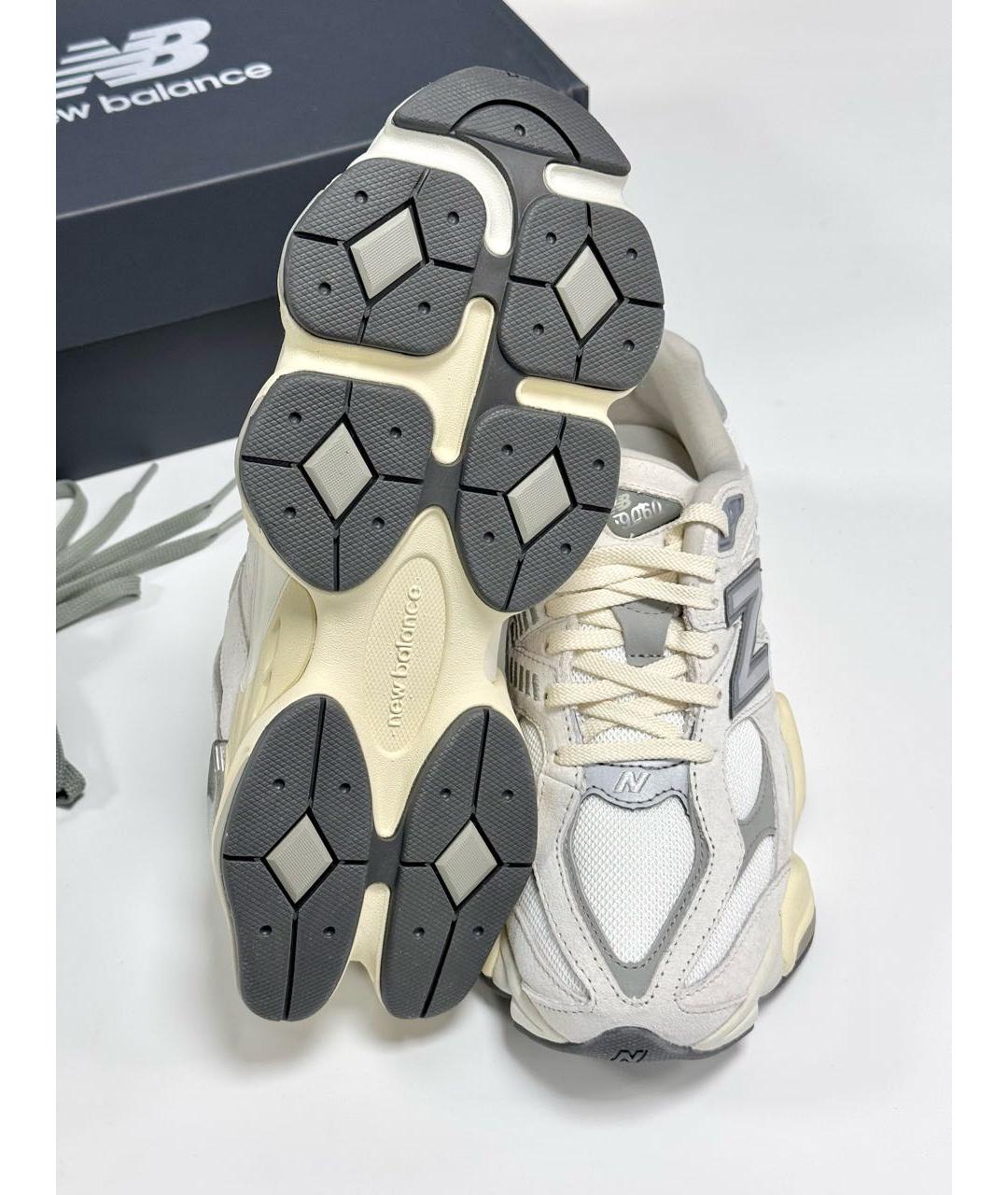 NEW BALANCE Бежевые замшевые кроссовки, фото 6