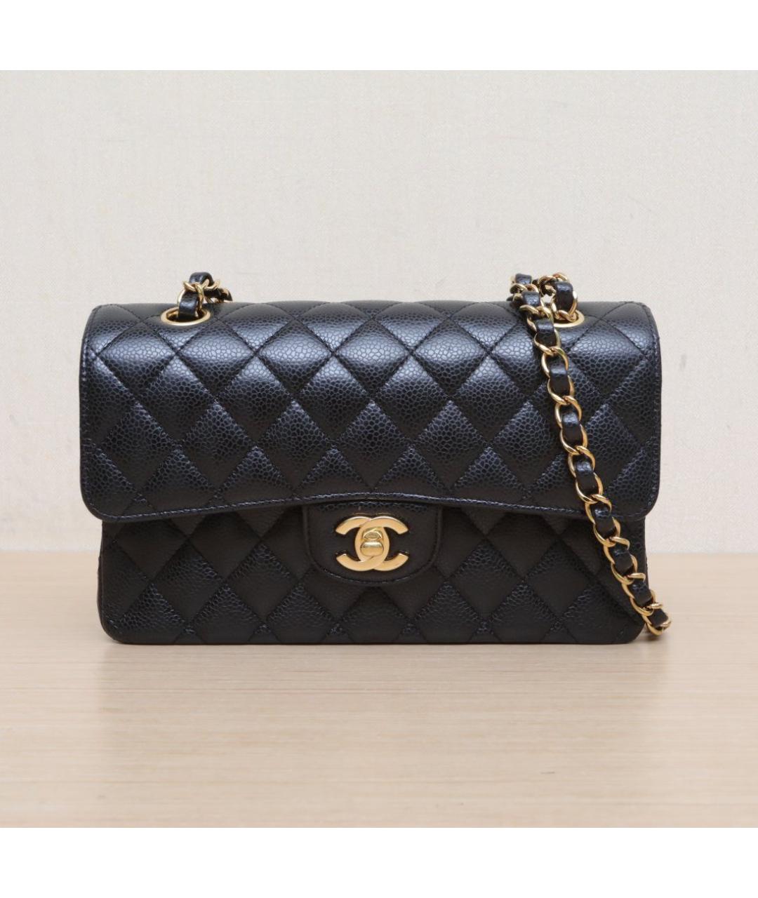 CHANEL Черная сумка через плечо, фото 3