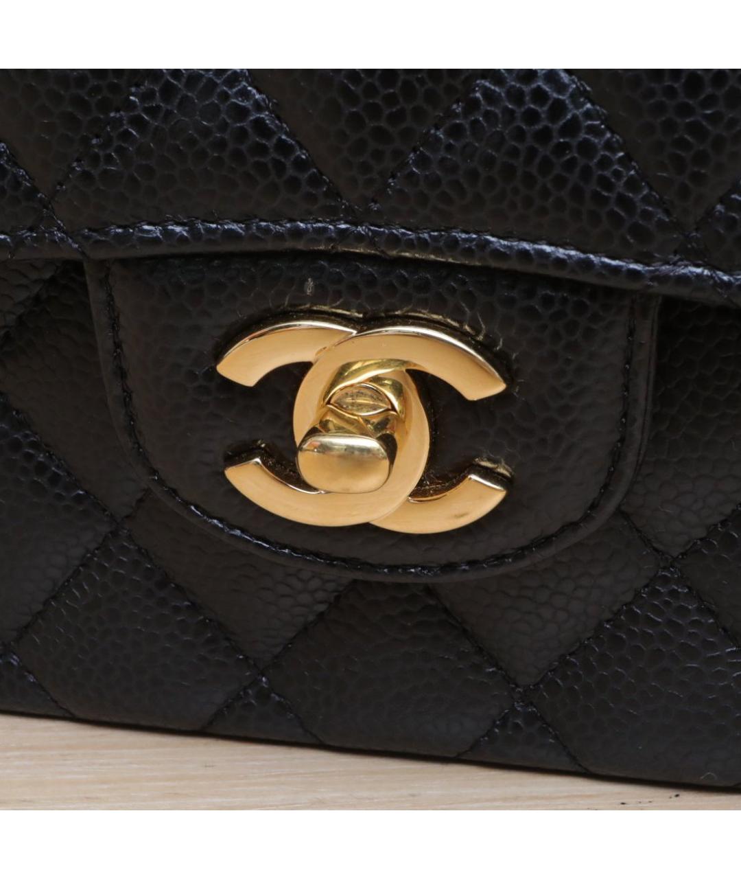 CHANEL Черная сумка через плечо, фото 8
