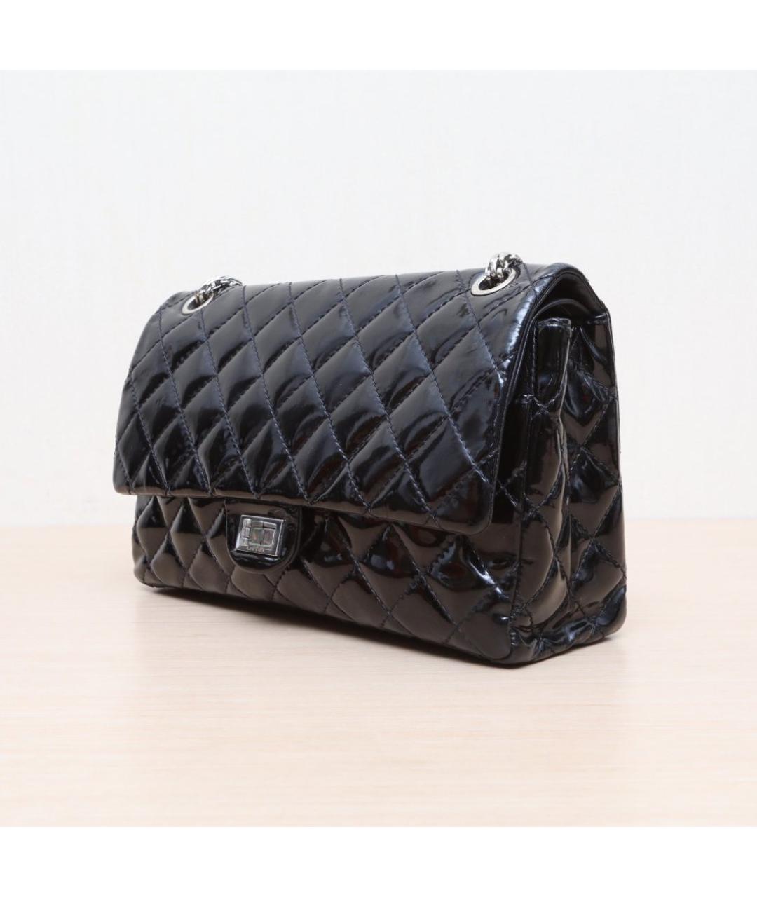 CHANEL Черная кожаная сумка через плечо, фото 4