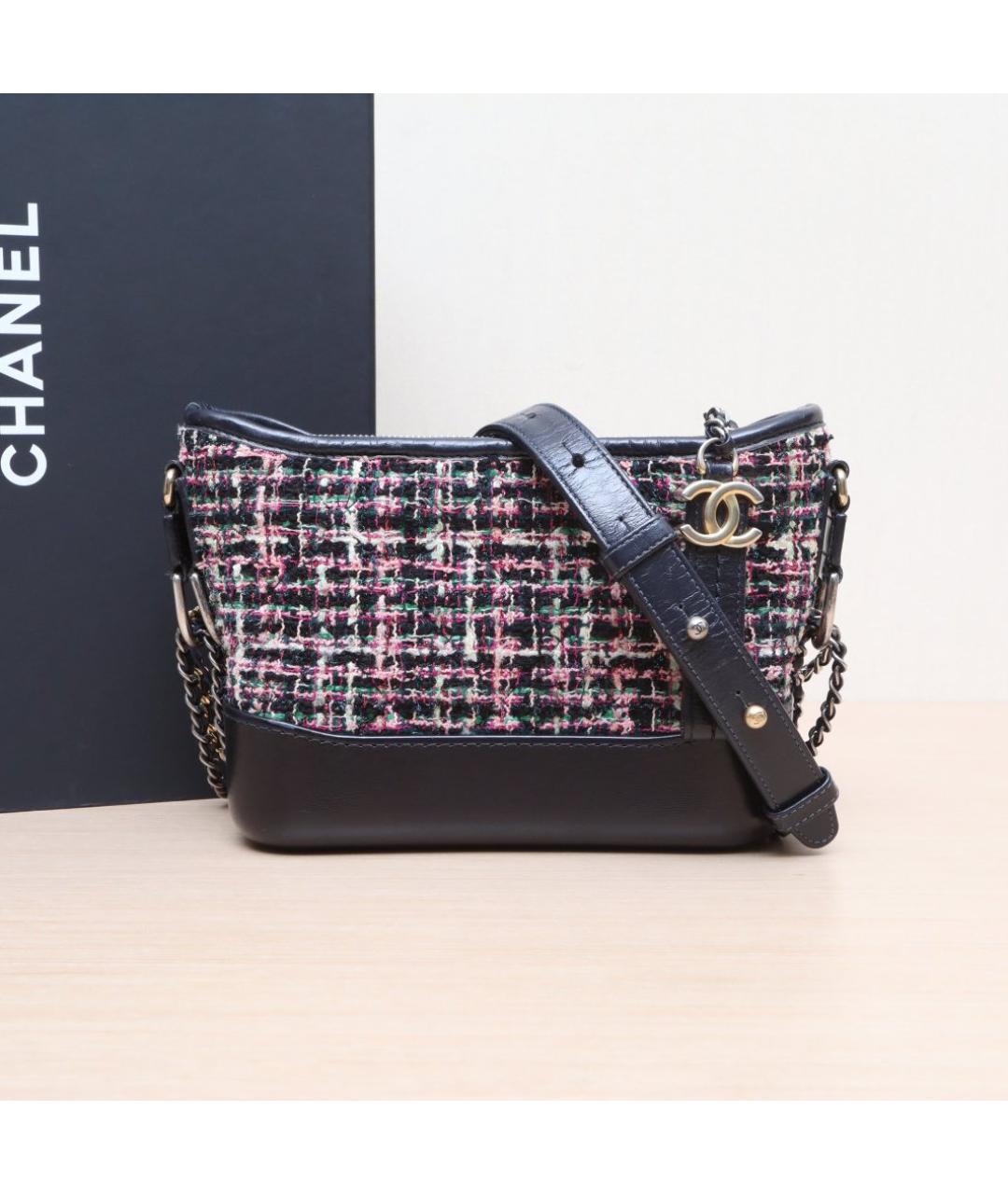CHANEL Мульти твидовая сумка через плечо, фото 2