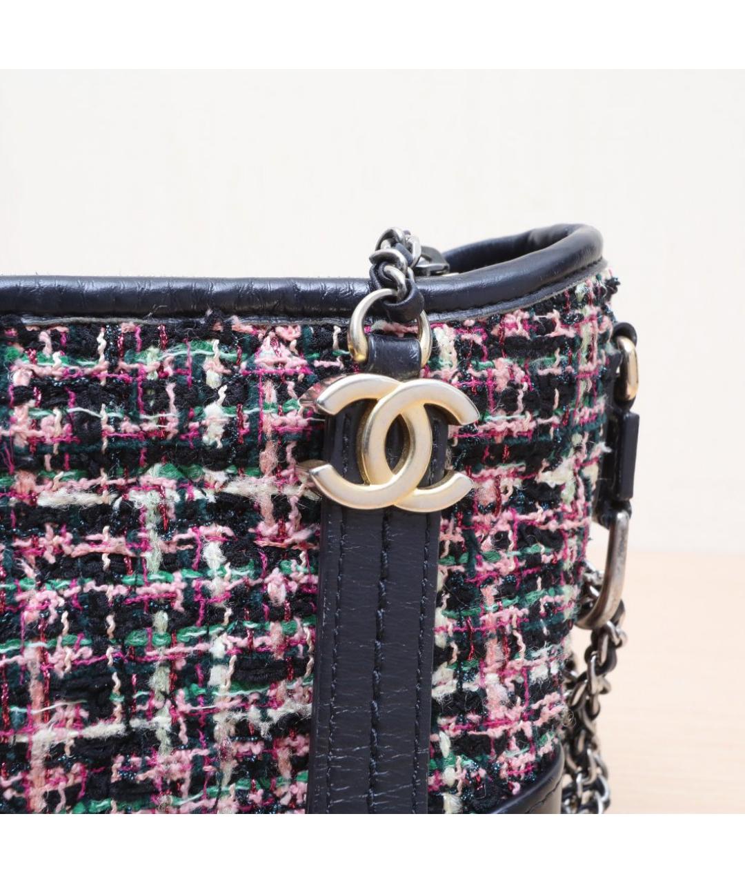 CHANEL Мульти твидовая сумка через плечо, фото 8