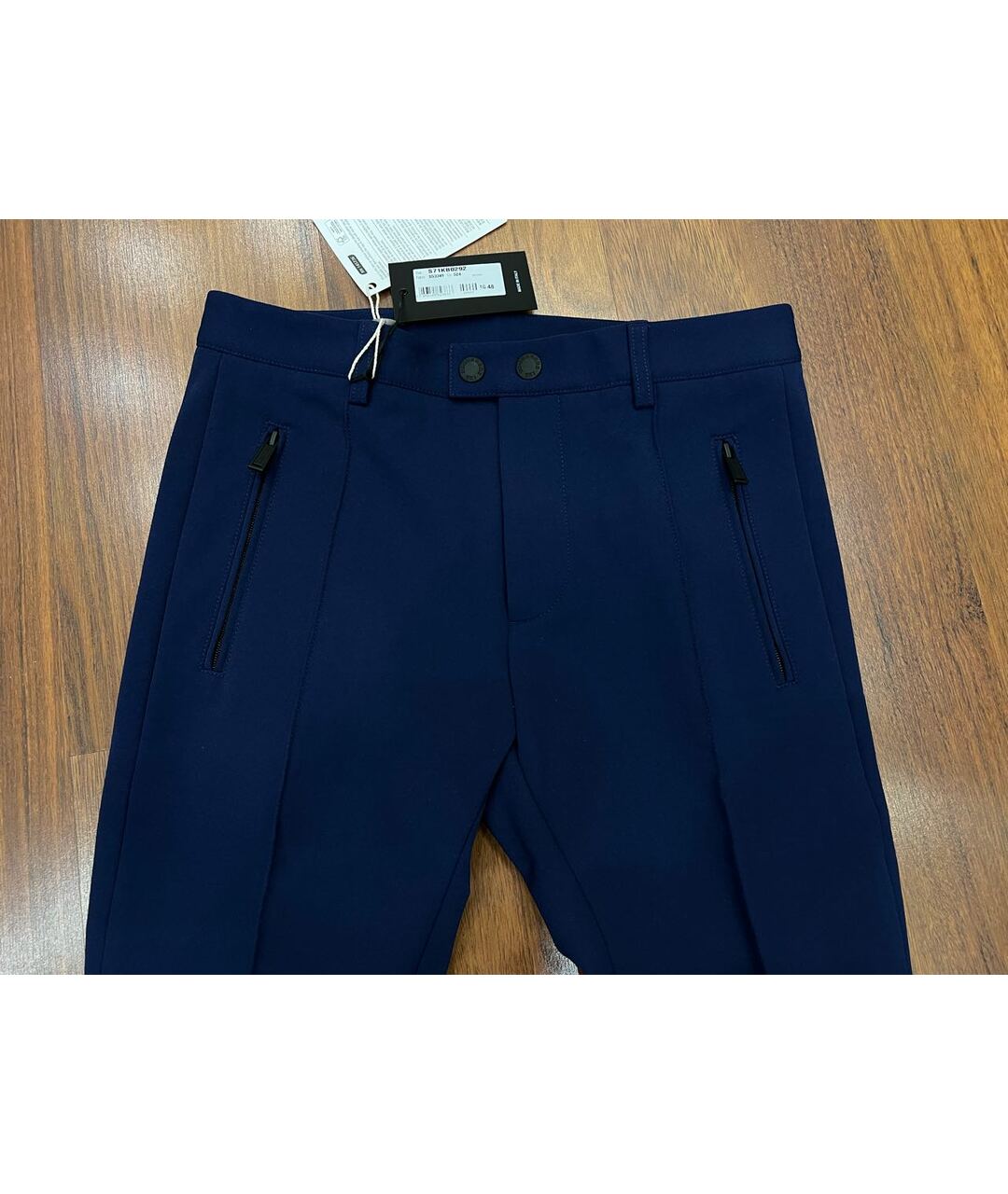 DSQUARED2 Синие вискозные повседневные брюки, фото 3