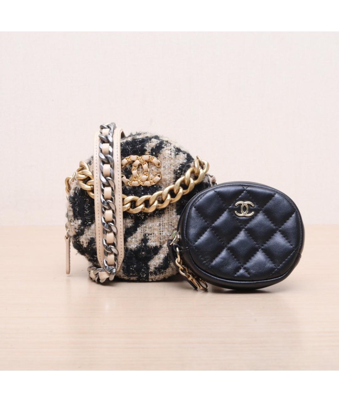 CHANEL Черная сумка через плечо, фото 3