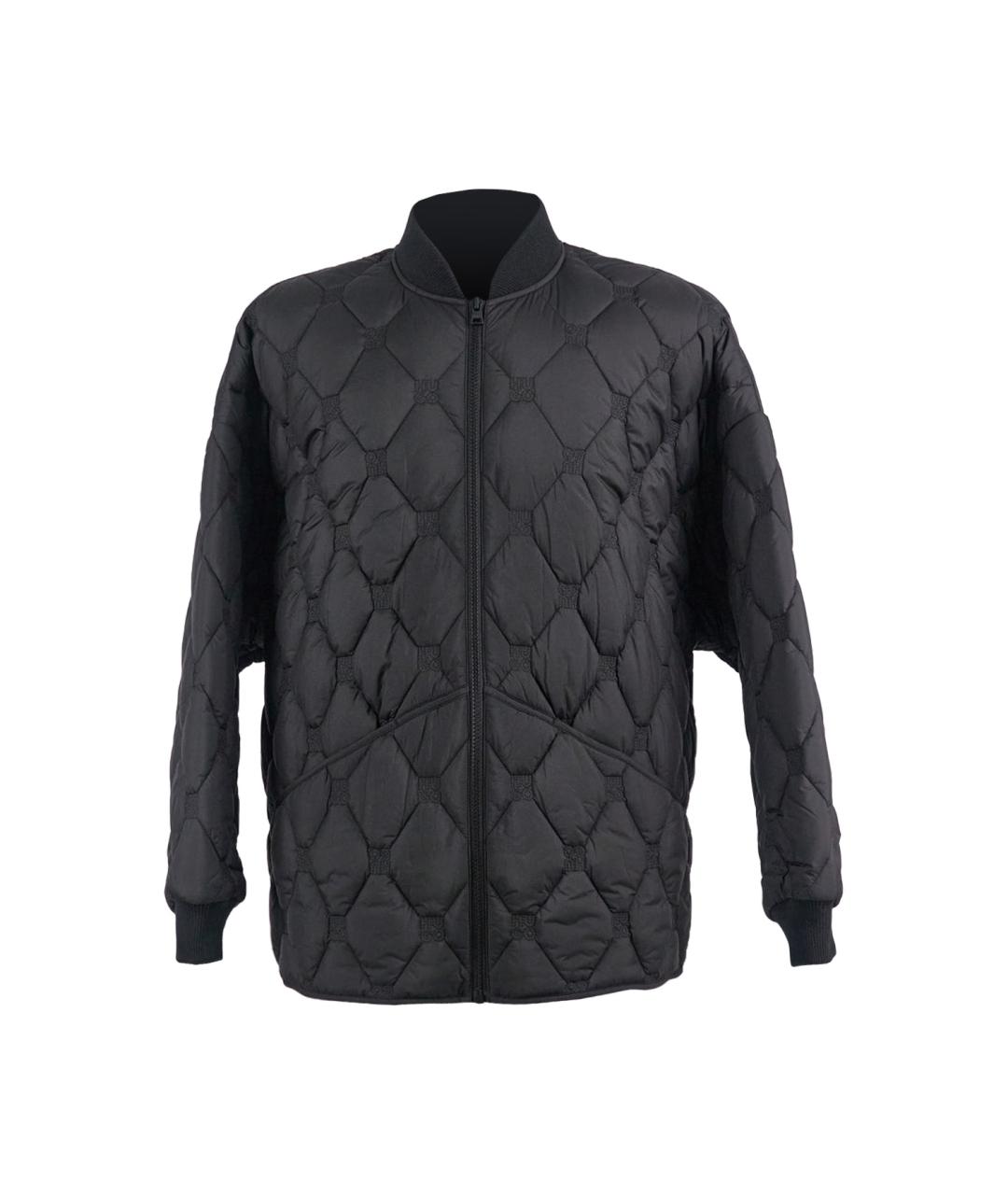 HUGO BOSS Черная полиэстеровая куртка, фото 1