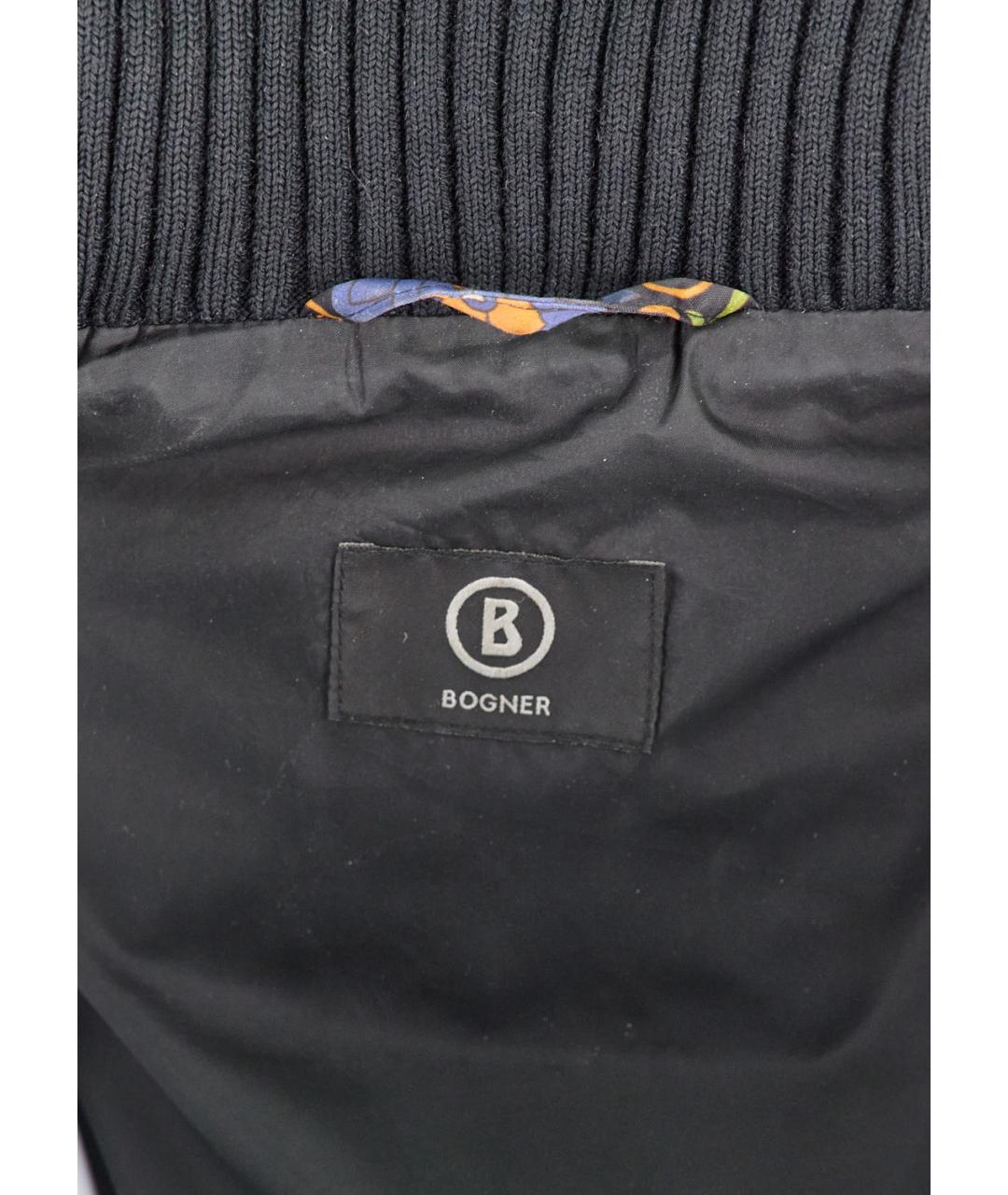BOGNER Черная полиамидовая куртка, фото 3