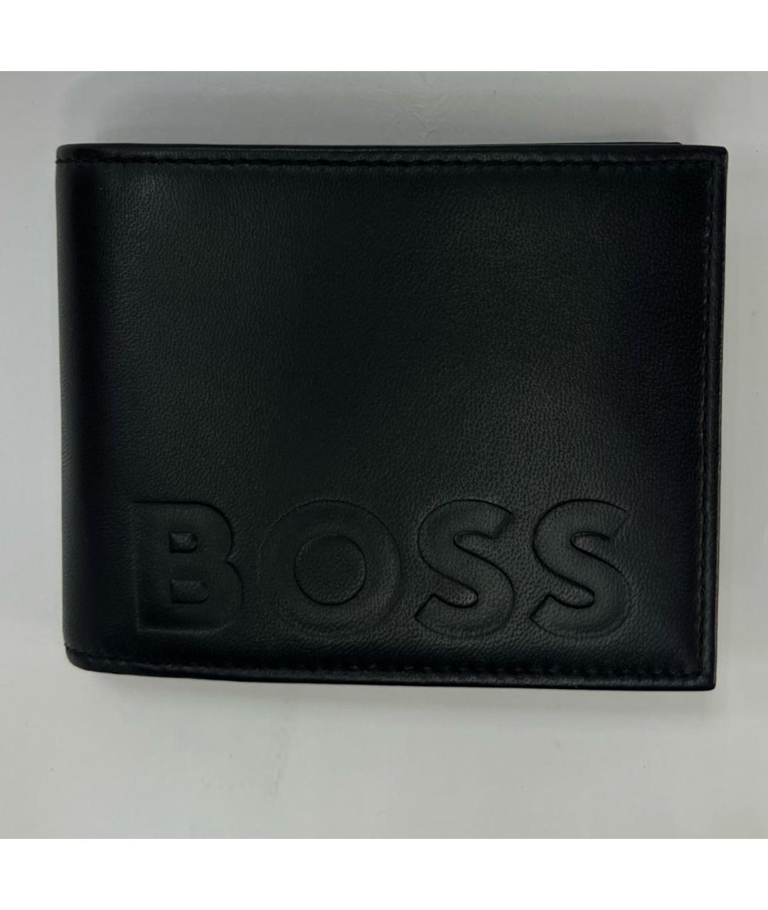 HUGO BOSS Черный кошелек, фото 4