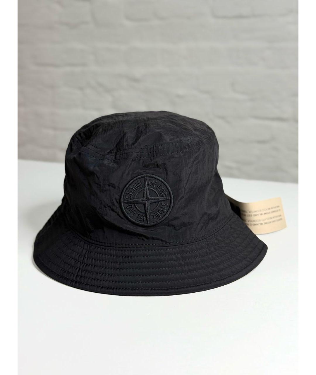 STONE ISLAND Черная шляпа, фото 6