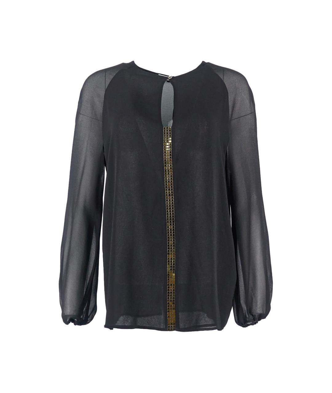 VERSACE COLLECTION Черная полиэстеровая блузы, фото 1