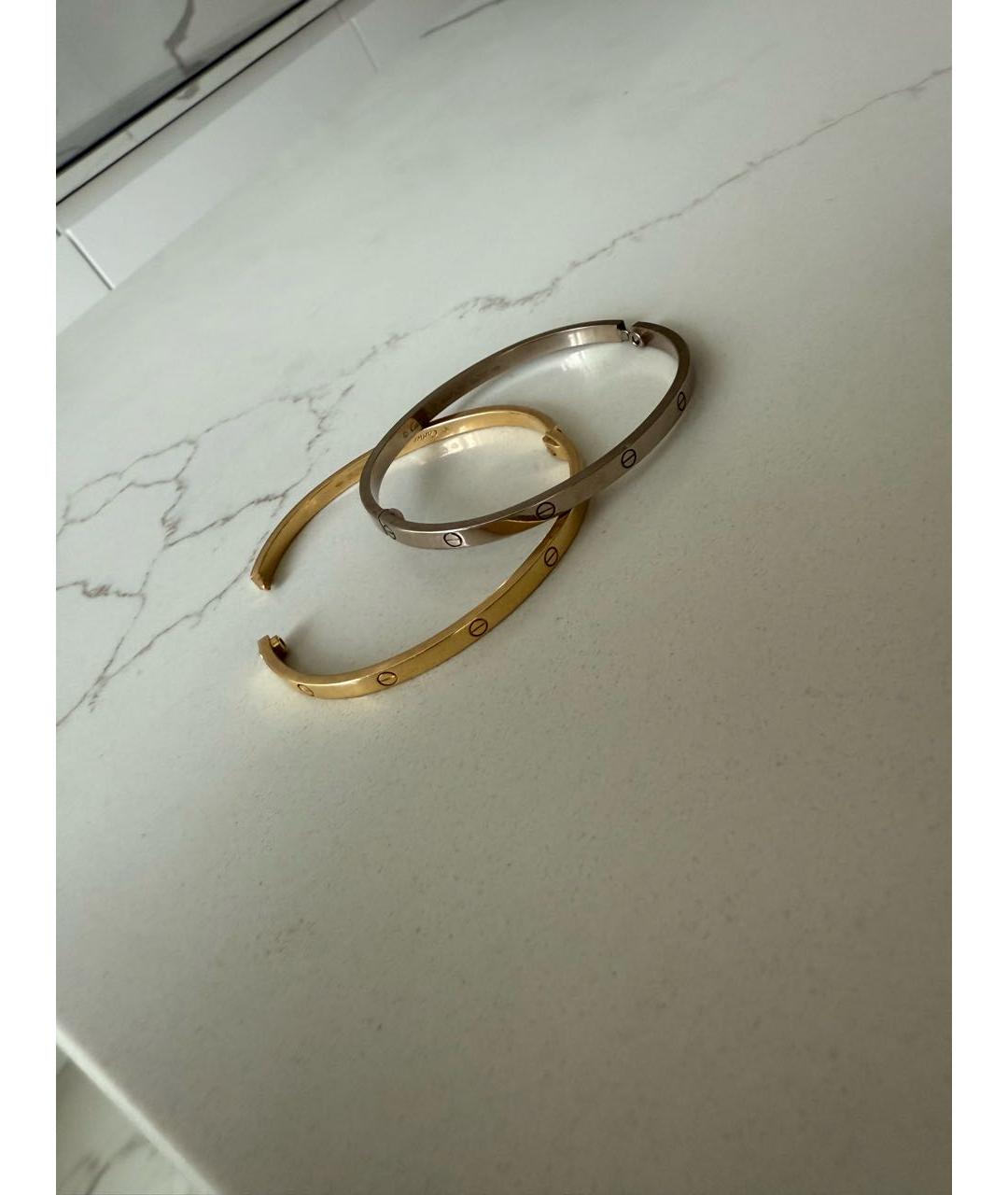 CARTIER Золотой браслет из белого золота, фото 2