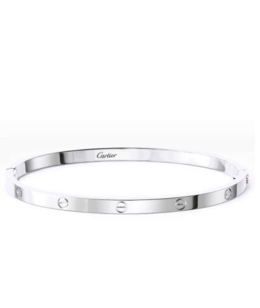 CARTIER Золотой браслет из белого золота, фото 1