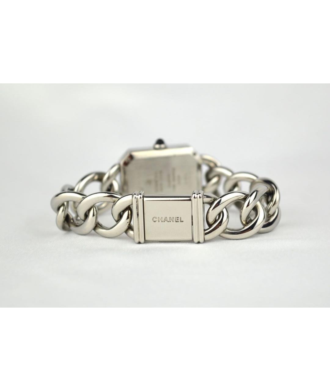 CHANEL Серебряные стеклянные часы, фото 3