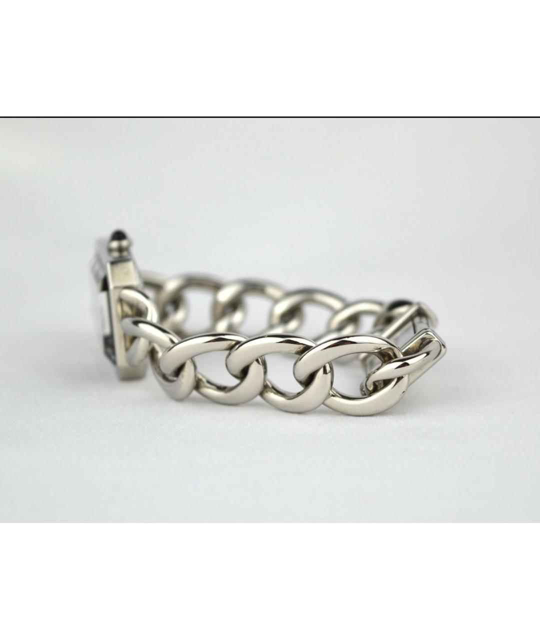 CHANEL Серебряные стеклянные часы, фото 8