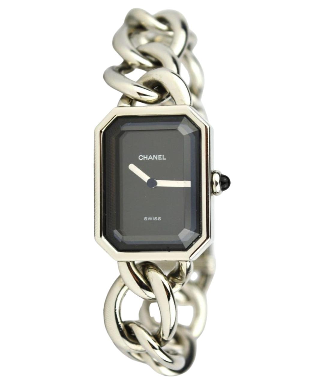 CHANEL Серебряные стеклянные часы, фото 1