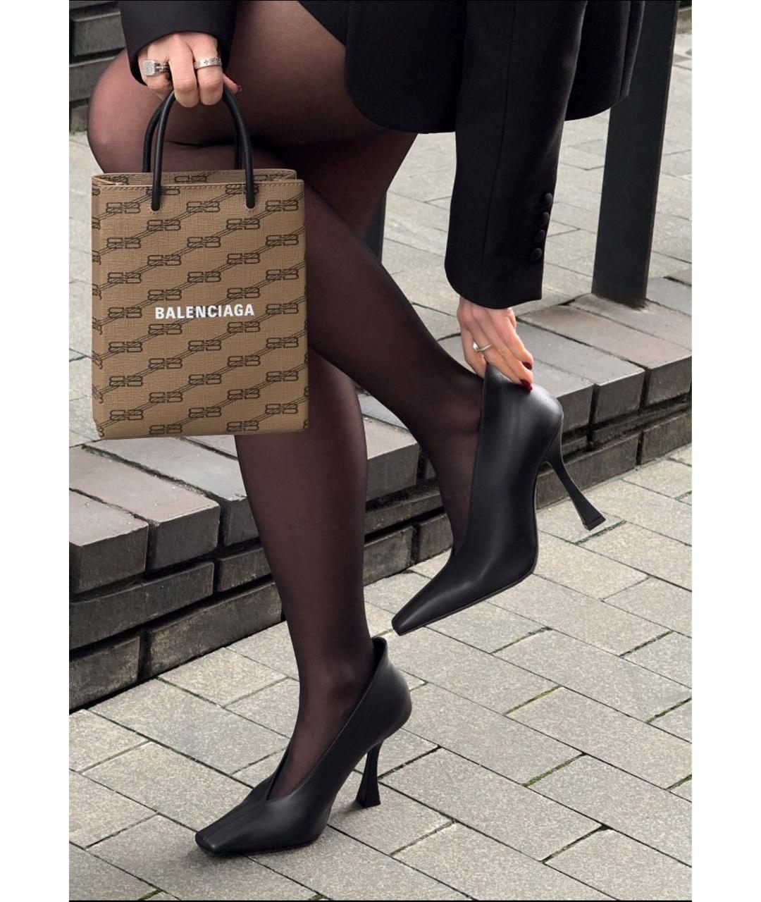 BALENCIAGA Коричневая сумка через плечо из искусственной кожи, фото 8