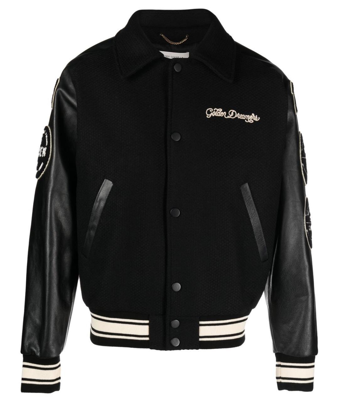 GOLDEN GOOSE DELUXE BRAND Черная куртка, фото 1