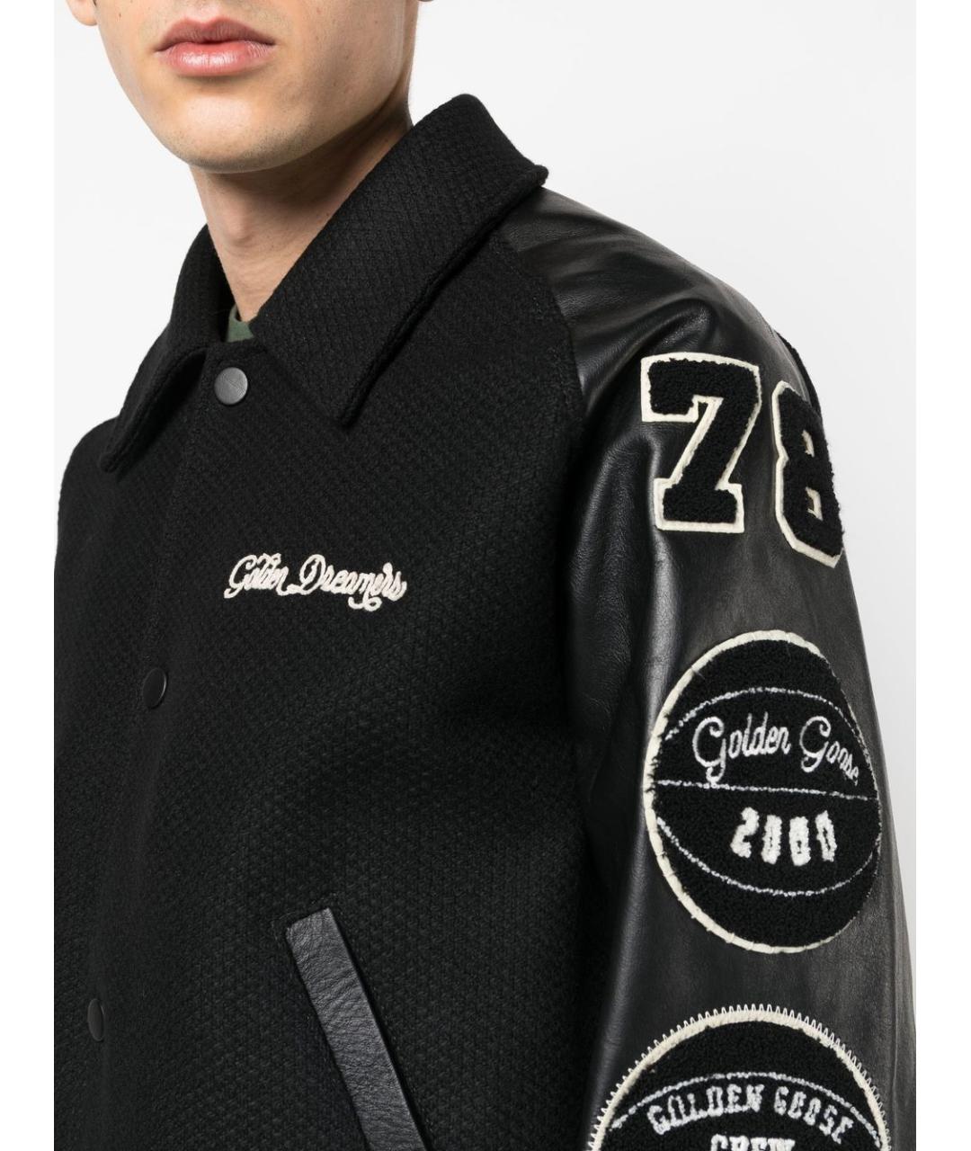 GOLDEN GOOSE DELUXE BRAND Черная куртка, фото 2