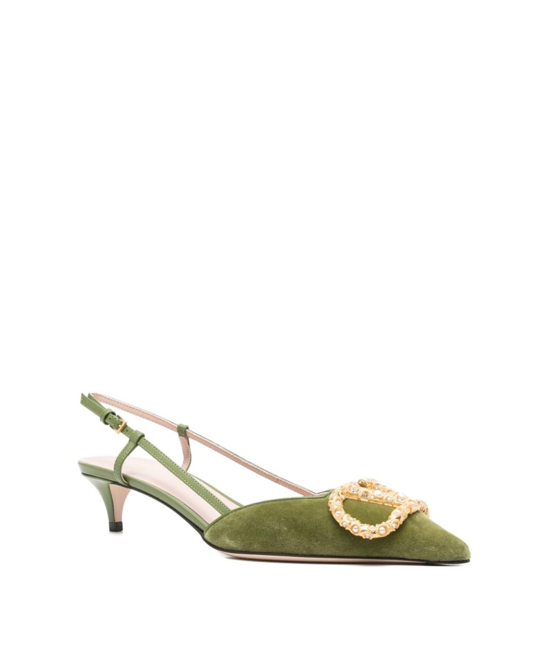 VALENTINO Салатовые туфли, фото 4