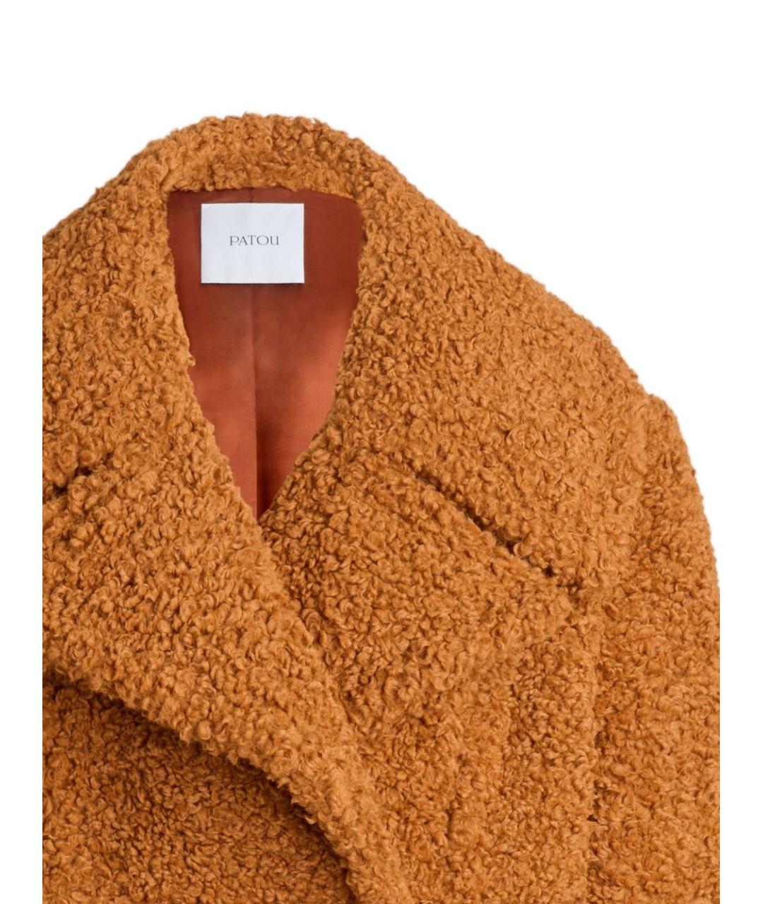 PATOU Коричневое пальто, фото 2