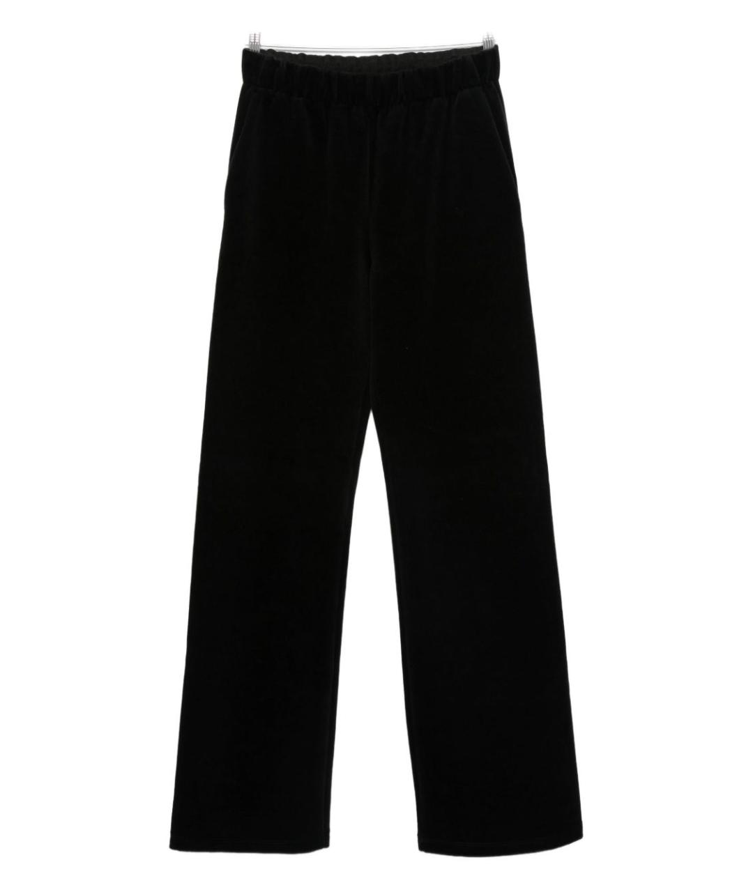 GOLDEN GOOSE DELUXE BRAND Черные прямые брюки, фото 1