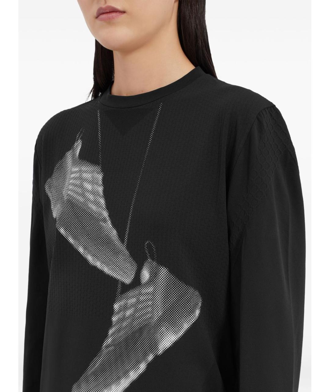 MM6 MAISON MARGIELA Черный джемпер / свитер, фото 4