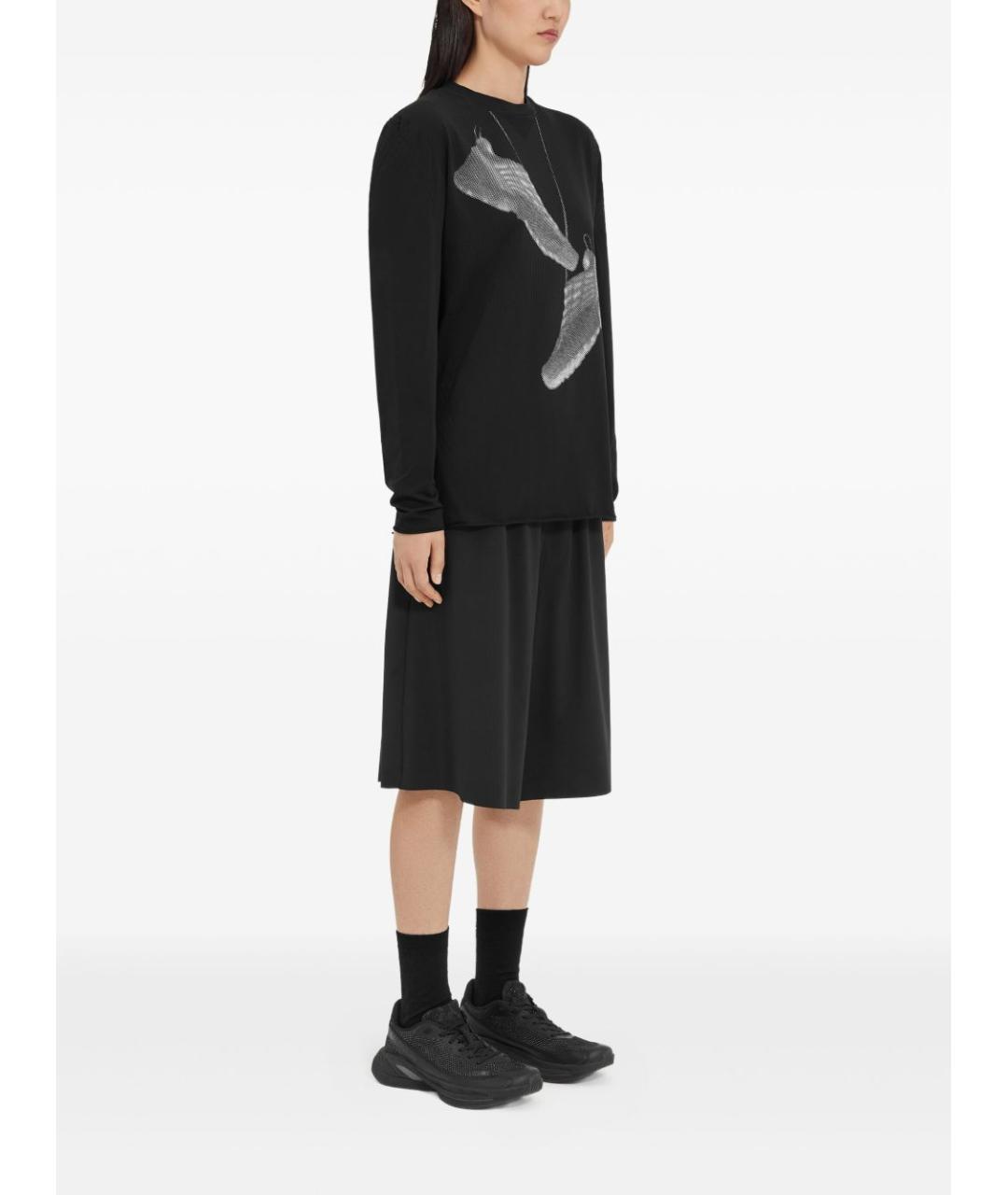 MM6 MAISON MARGIELA Черный джемпер / свитер, фото 3