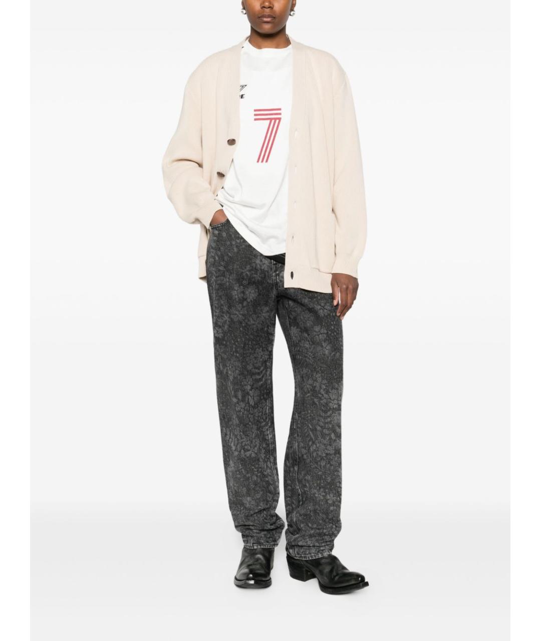 GOLDEN GOOSE DELUXE BRAND Бежевый кардиган, фото 4