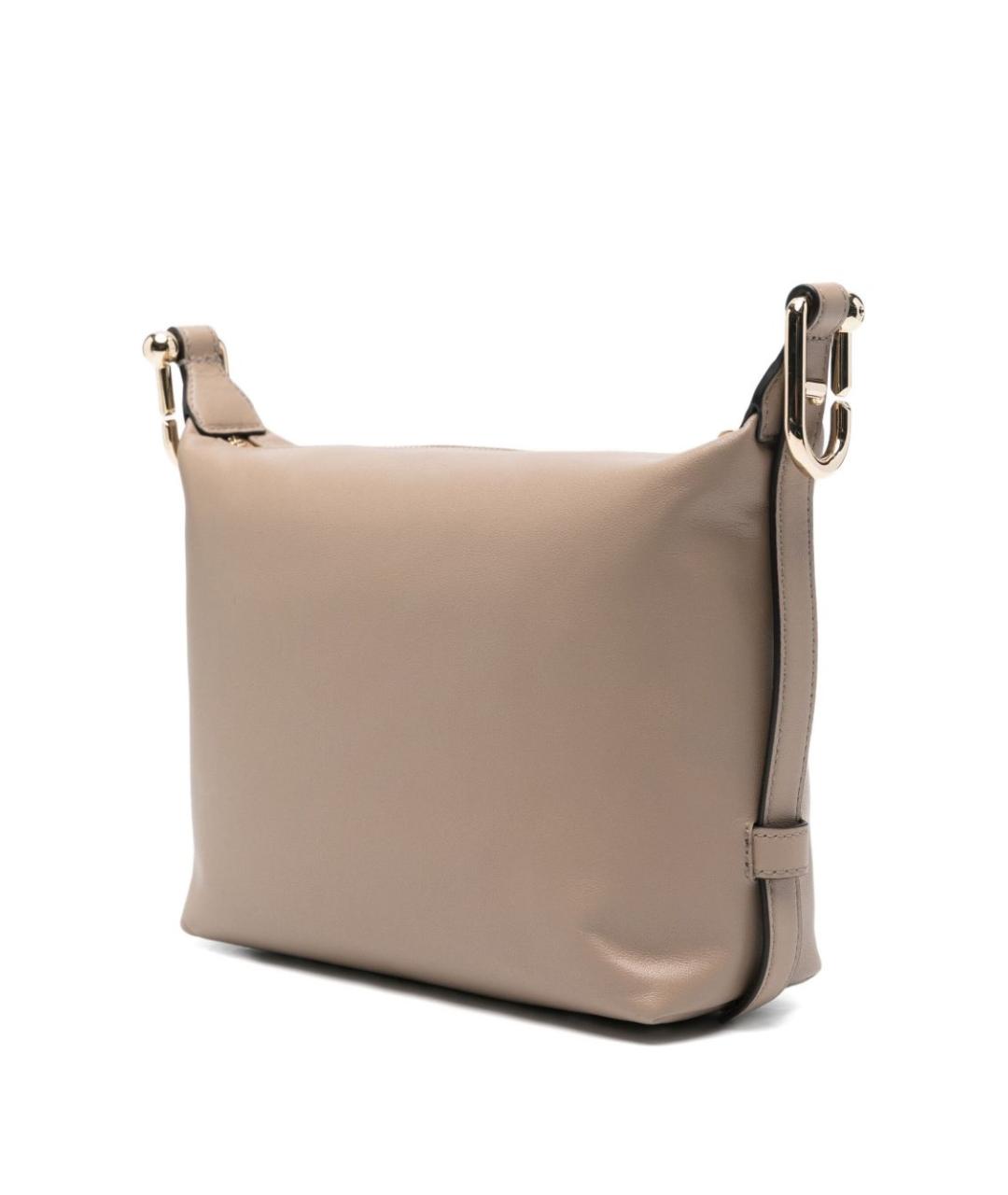 FURLA Бежевая кожаная сумка тоут, фото 2