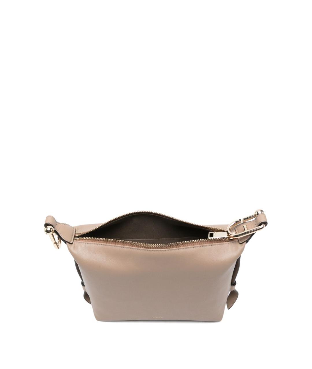 FURLA Бежевая кожаная сумка тоут, фото 3
