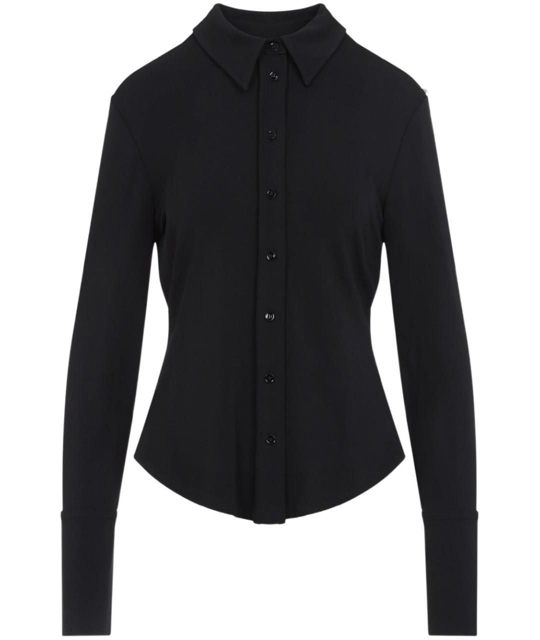 SPORTMAX Черная рубашка, фото 1