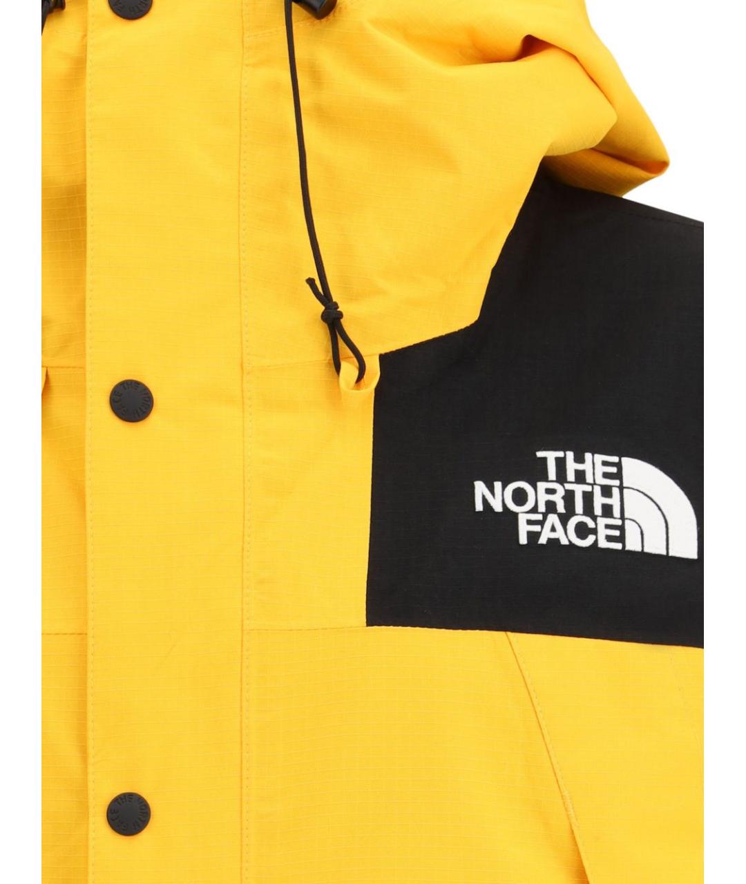 THE NORTH FACE Желтая синтетическая куртка, фото 2