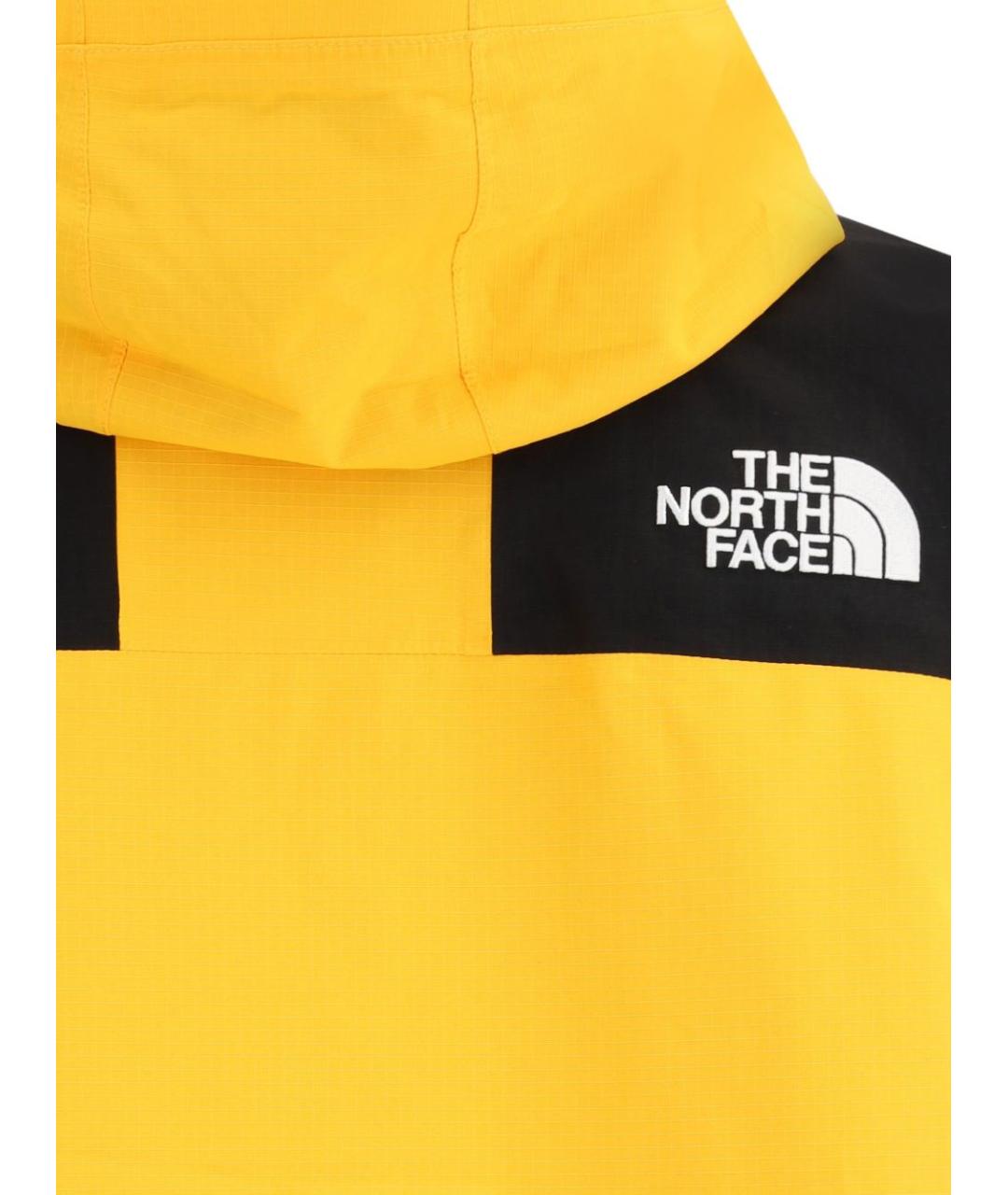 THE NORTH FACE Желтая синтетическая куртка, фото 4