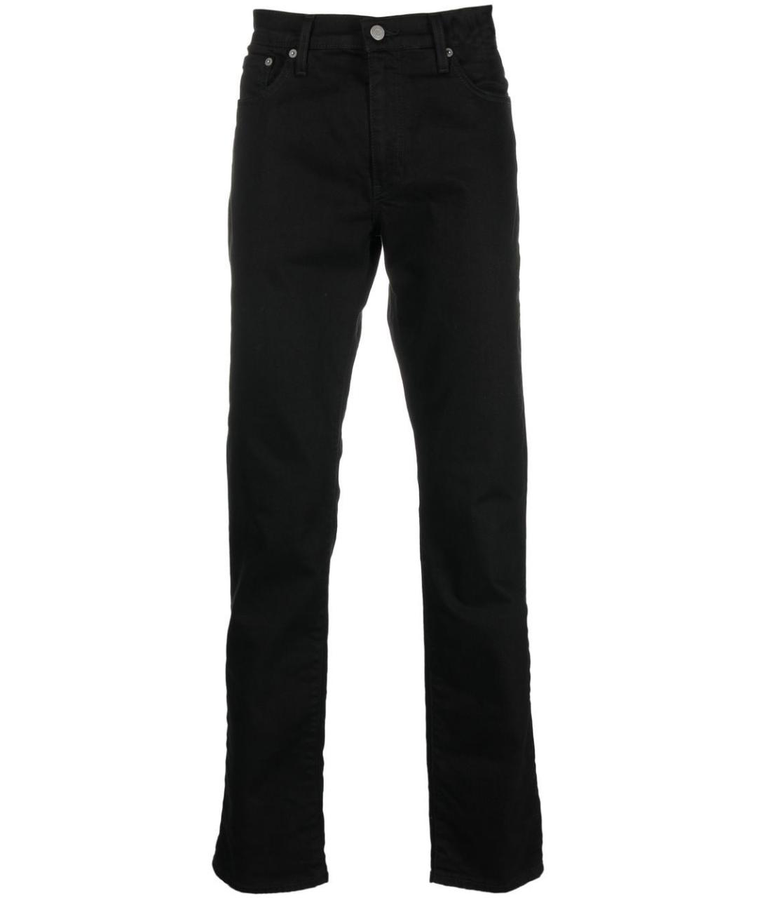 LEVI'S Черные прямые джинсы, фото 1