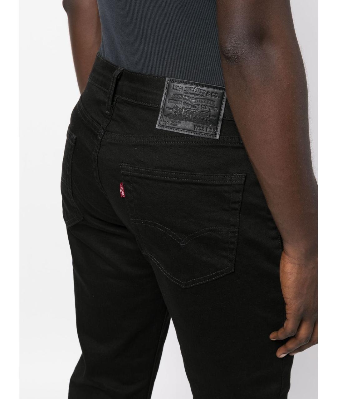 LEVI'S Черные прямые джинсы, фото 2
