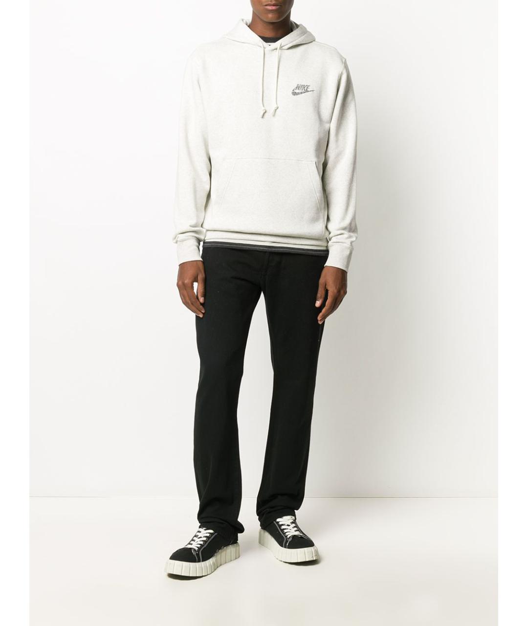 LEVI'S Черные хлопковые прямые джинсы, фото 5