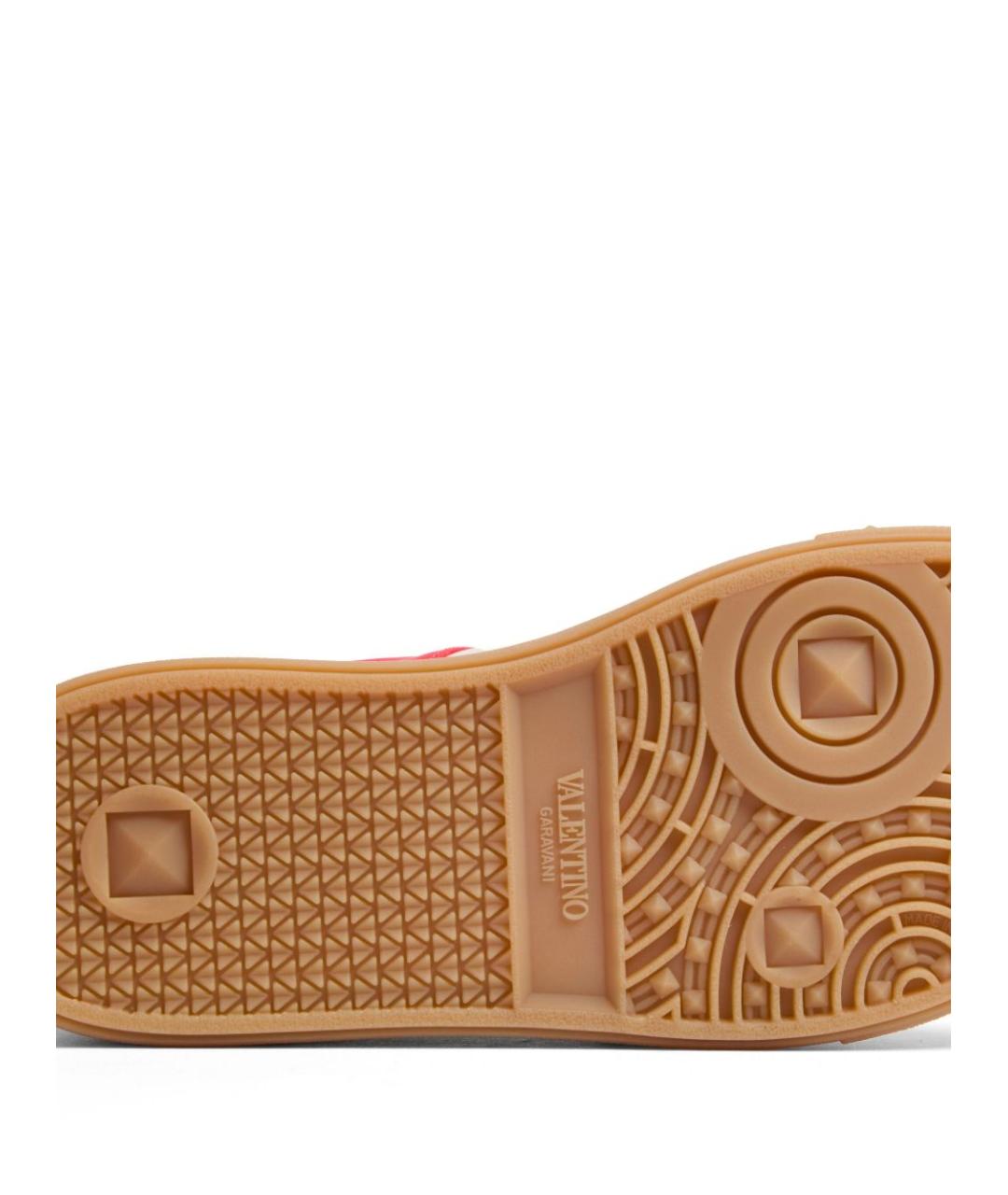 VALENTINO Мульти кожаные кеды, фото 2