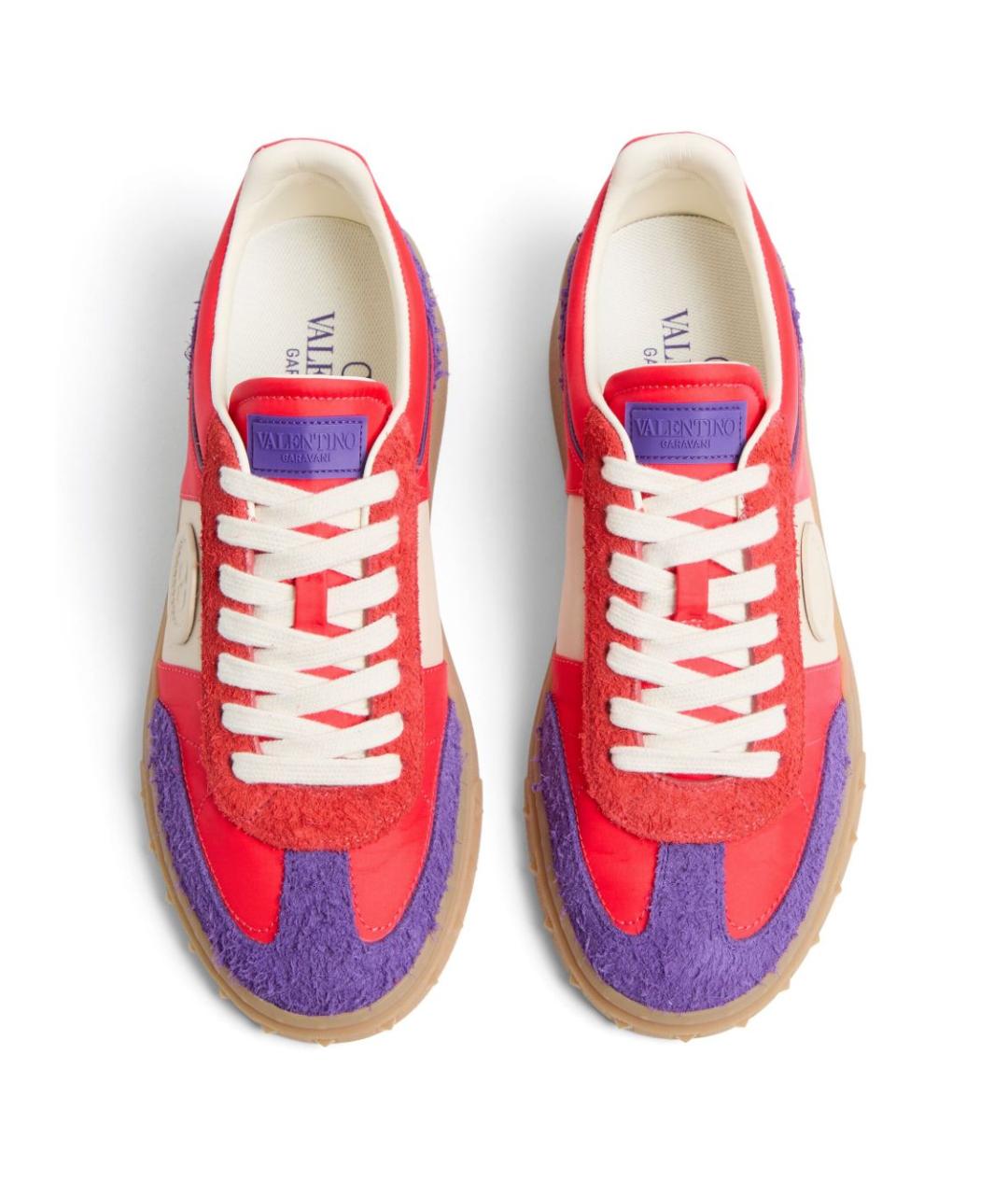 VALENTINO Мульти кожаные кеды, фото 3